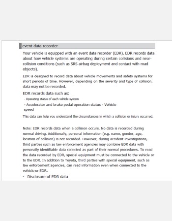 toyota coaster 2018-2019 owners manual in english